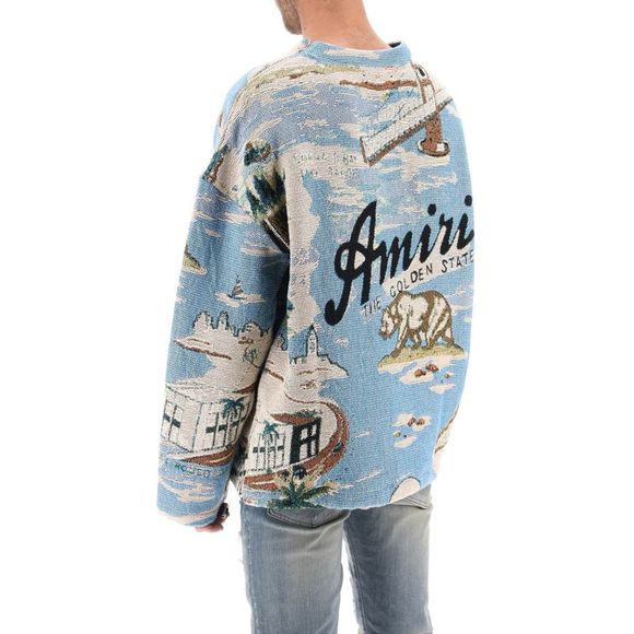 Amiri California Jacquard Sweatshirt - Picture 3 of 4